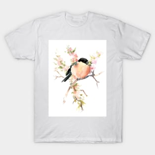 Bullfinch and Spring T-Shirt